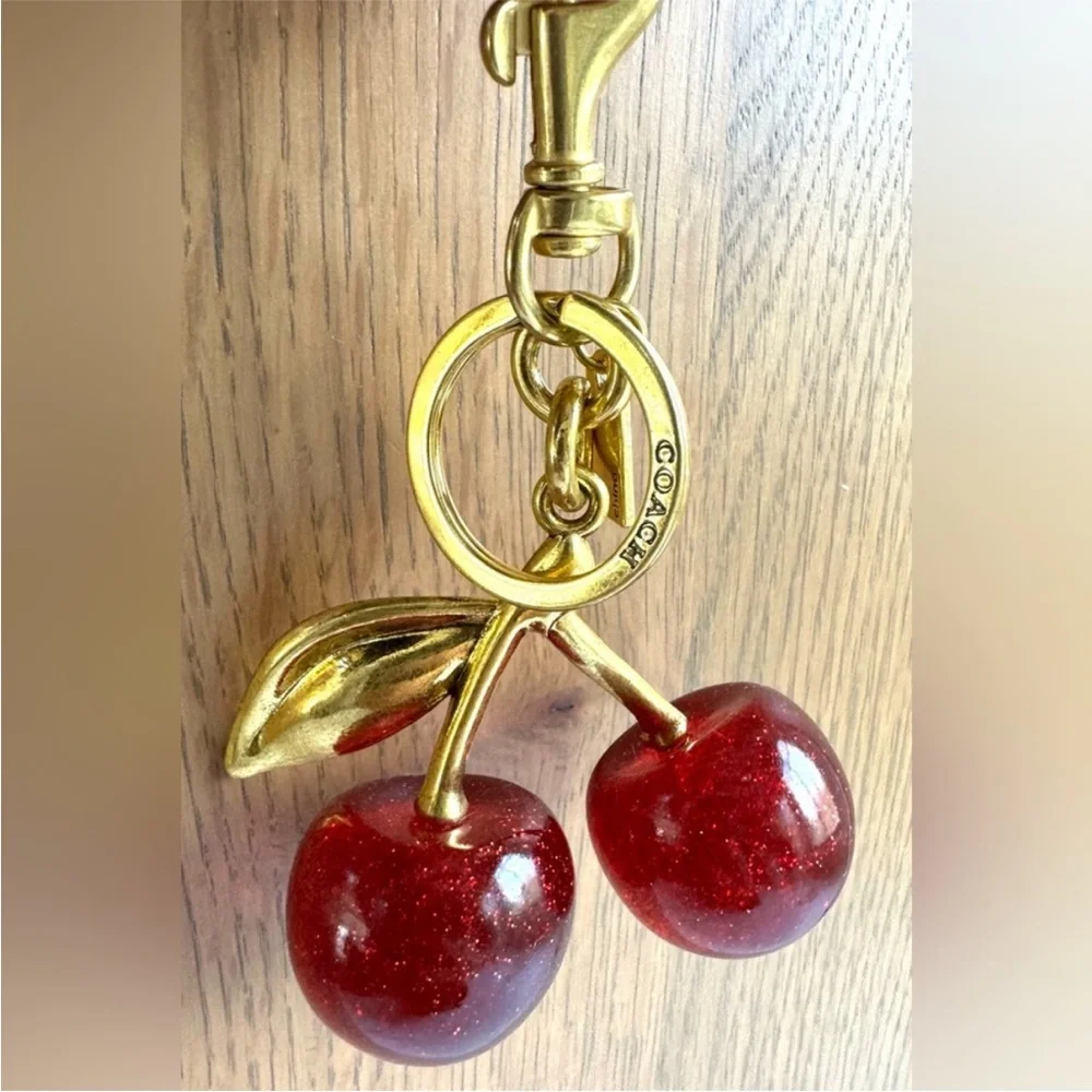 FLASH SALE - Coach Cherry Y2K Bag Charm